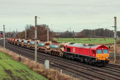 66154 at Winwick. &copy; stevexos