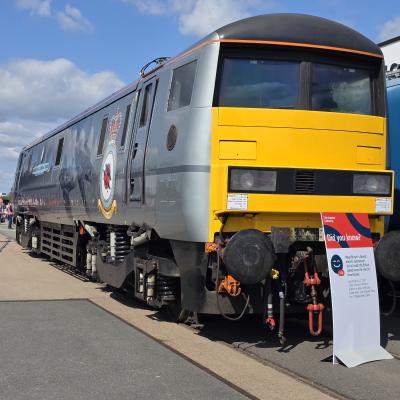 91110 at Derby - The Greatest Gathering 2025. &copy; MikeMOL