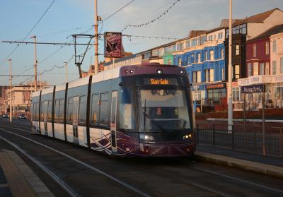 BT 003 at Pleasant Street (Blackpool Tramway). &copy; AJax