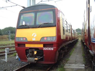 320309 at Yoker Depot. &copy; Byron5574