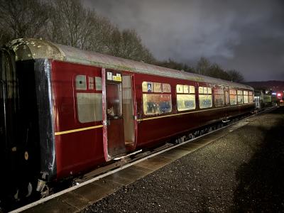 5141 coach at Plym Valley Railway - Marsh Mills. &copy; AJax