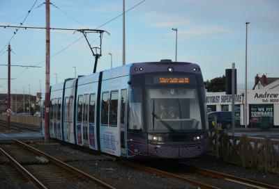 BT 011 at Anchorsholme Lane (Blackpool Tramway). &copy; AJax