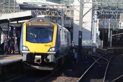 195116 at Manchester Piccadilly. &copy; ConnorsRailPhotography