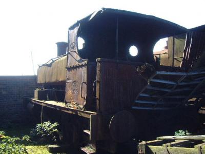 AB1069 STEAM at Thomas Muir Ltd, Kirkcaldy. &copy; Byron5574