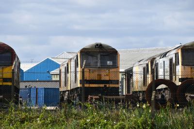 60061,60090 at Loughborough - Brush Works. &copy; MJM