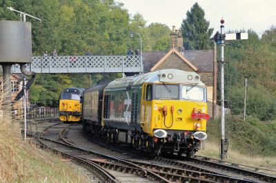 50033 at Severn Valley Railway - Highley. &copy; stevexos