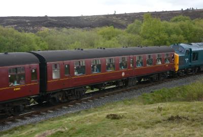 5000 coach at North Yorkshire Moors Railway - Fen Bog. &copy; AJax