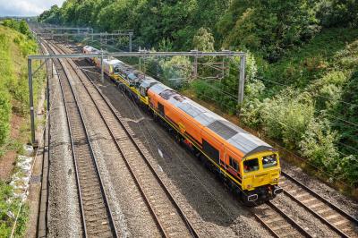 photo of 59201,70008,90018,66501 at Lichfield Trent Valley North junction