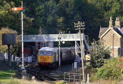 56098 at Severn Valley Railway - Highley. &copy; stevexos