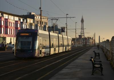 BT 008 at Pleasant Street (Blackpool Tramway). &copy; AJax