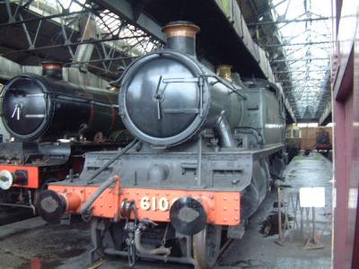6106 STEAM at Didcot Railway Centre. &copy; Byron5574
