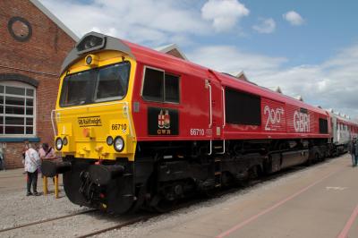 66710 at Derby - The Greatest Gathering 2025. &copy; stevexos