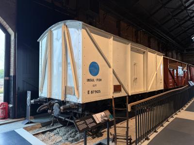 87905 coach at York National Railway Museum. &copy; AJax