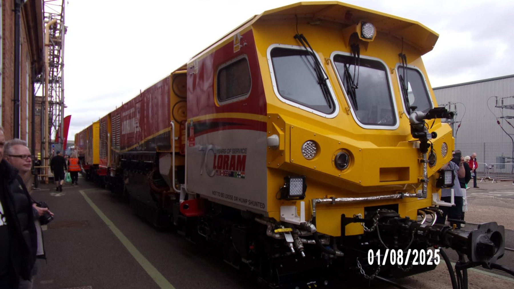 Photo of Loram RGX02 at Derby - The Greatest Gathering 2025 — trainlogger