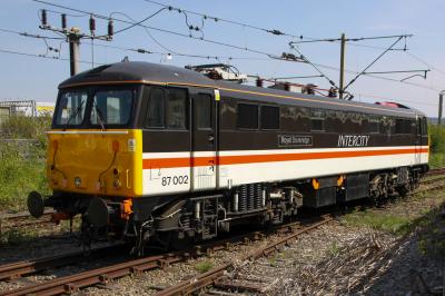 87002 at Crewe Horse Landing. &copy; trainlogger