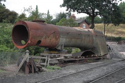 34010 steam at Severn Valley Railway. &copy; linuxyeti