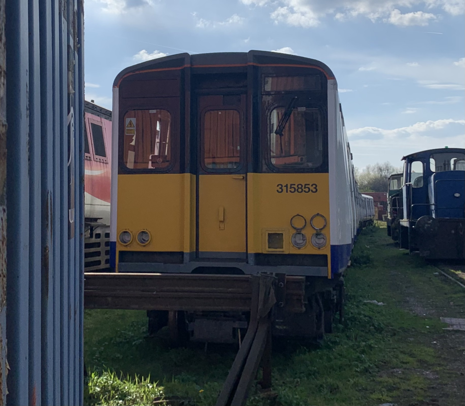 Photo of 315853 at Rotherham C.F. Booths Scrap Yard — trainlogger