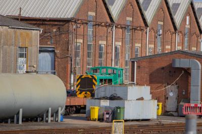 01508 at Eastleigh Works. &copy; Zain