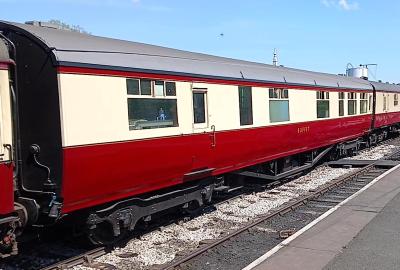 1706 coach at Embsay & Bolton Abbey Steam Railway. &copy; Geoff