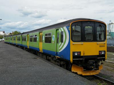 150001 at Worcester Shrub Hill. &copy; llamafish