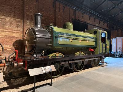 GNR1247 steam at York National Railway Museum. &copy; AJax