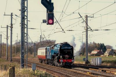 60532 Steam at Golborne Junction. &copy; stevexos