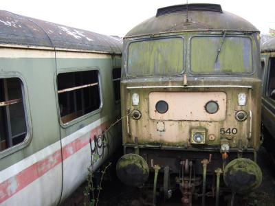 47540 at Sinderby. &copy; trainlogger