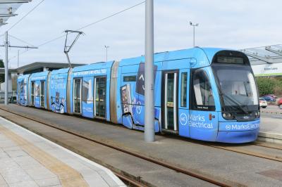 NET 211 at Toton Lane (Nottingham Express Transit). &copy; llamafish