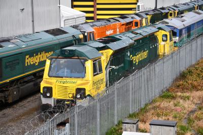 70019 at Leeds Vehicle Maintenance Facility (Leeds Midland Road). &copy; MJM