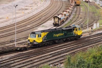 70010 at Eastleigh. &copy; al66class59