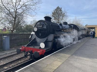 photo of 75069 steam at Bluebell Railway - East Grinstead