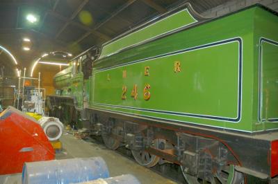 246 STEAM at Bo'ness & Kinneil Railway. &copy; Byron5574
