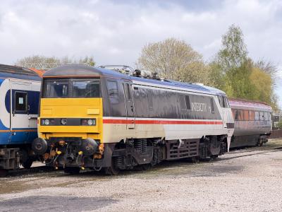 91120 at Crewe Heritage Centre. &copy; Luivery