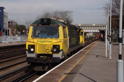 70001 at Eastleigh. &copy; al66class59