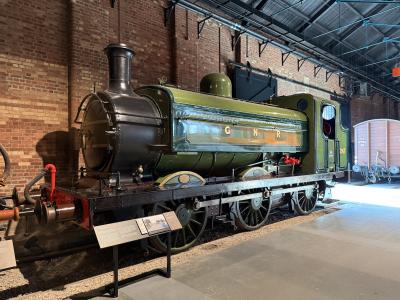 GNR1247 steam at York National Railway Museum. &copy; AJax