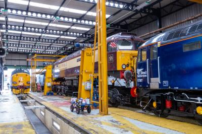 57307,57312,37603 at Carlisle Kingmoor DRS Depot open day. &copy; trainlogger