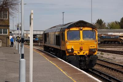 66707 at Eastleigh. &copy; al66class59