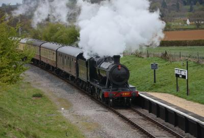 2807 steam at Gloucestershire Warwickshire Railway - Hayles Abbey Halt. &copy; AJax