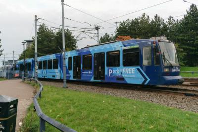 SYS 116 at Park Square Junction (Supertram). &copy; llamafish