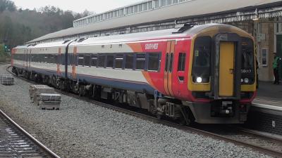 159017 at Bath Spa. &copy; JM-Freightliner