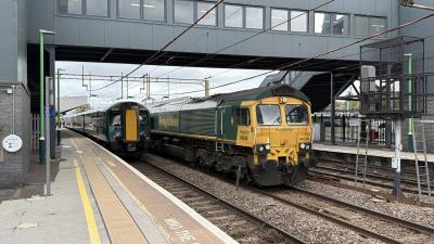66538 at Northampton. &copy; Luivery