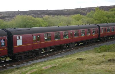 3805 coach at North Yorkshire Moors Railway - Fen Bog. &copy; AJax