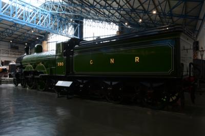 990 steam at York National Railway Museum. &copy; AJax