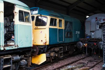 27001 at Bo'ness & Kinneil Railway. &copy; stevexos
