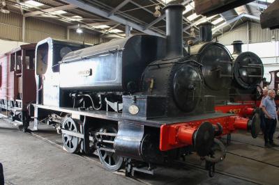 VF3272 steam at Barrow Hill. &copy; South Coast Trainspotter