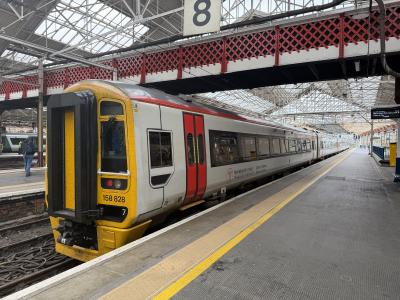 158828 at Crewe. &copy; Luivery