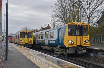 507001,508104 at Birkenhead North. &copy; Brodie