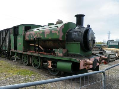 AB1833 steam at Ribble Steam Railway. &copy; llamafish