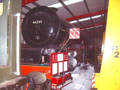 46203 Steam at Midland Railway Centre. &copy; Byron5574