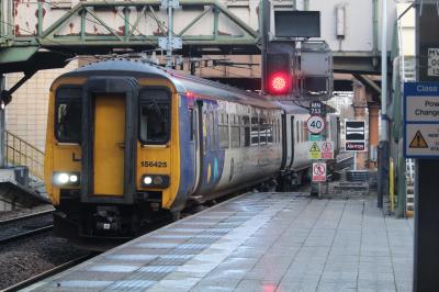 156425 at Manchester Victoria. &copy; ConnorsRailPhotography